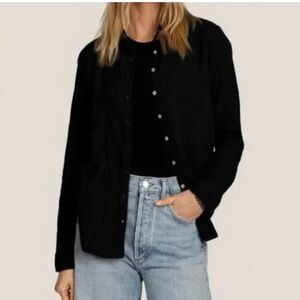 dylan black cotton long sleeve button front shirt size XXL